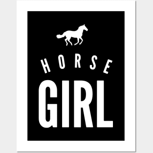 Horse Girl - Horseback Riding Lover Cute Gift Horse Whisperer Posters and Art